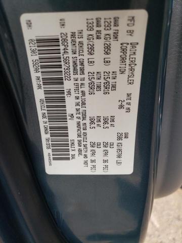 Photo 10 from auction – 2006 DODGE GRAND CARA with VIN 2D8GP44L56R793222