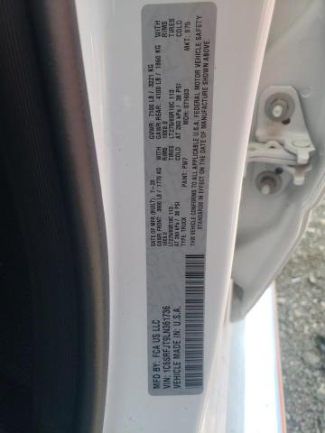 Photo 10 from auction – 2020 RAM 1500 LARAM with VIN 1C6SRFJT9LN361736
