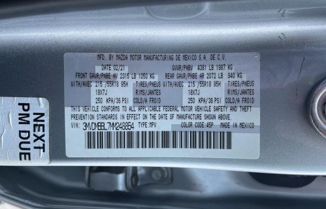 Photo 10 from auction – 2021 MAZDA CX-30 SELE with VIN 3MVDMBBL7MM248854