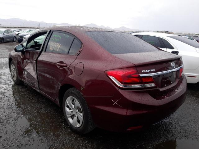 Foto 3 de la subasta – 2014 HONDA CIVIC LX con VIN 19XFB2F5XEE274064