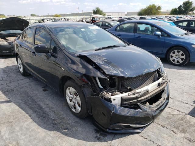 HONDA CIVIC LX 2014 with VIN 19XFB2F54EE079223 - Photo from auction