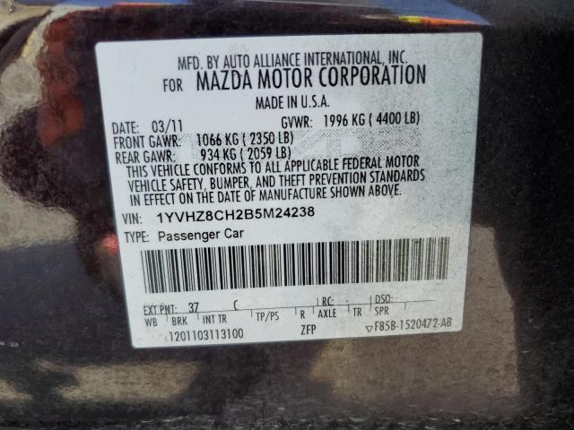 Photo 10 from auction – 2011 MAZDA 6 I with VIN 1YVHZ8CH2B5M24238