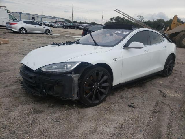 Photo 2 from auction – 2015 TESLA MODEL S with VIN 5YJSA1E13FF114307