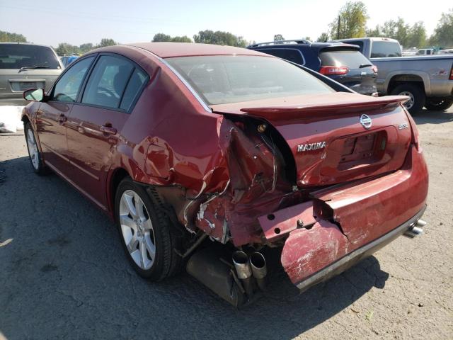 Photo 3 from auction – 2008 NISSAN MAXIMA SE with VIN 1N4BA41E28C802931