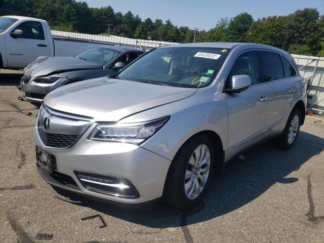 Photo 2 from auction – 2015 ACURA MDX TECHNO with VIN 5FRYD4H47FB013276