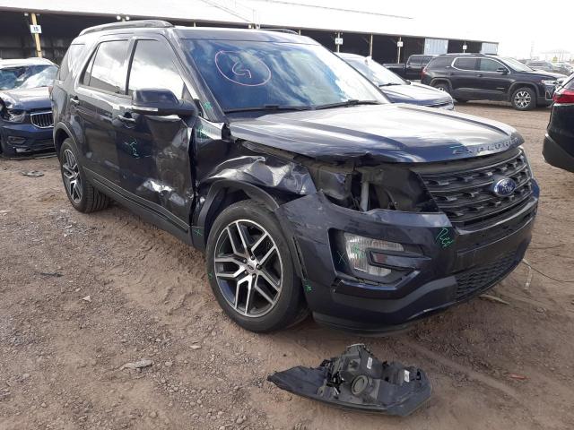 FORD EXPLORER S 2017 with VIN 1FM5K8GT2HGB31931 - Photo from auction