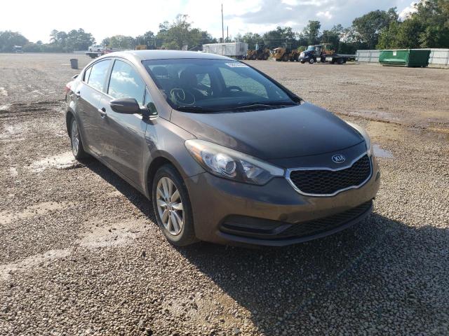 KIA FORTE LX 2014 with VIN KNAFX4A69E5234385 - Photo from auction