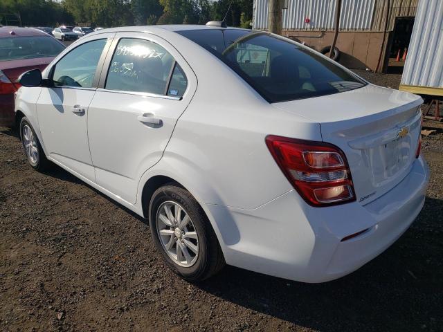 Photo 3 from auction – 2018 CHEVROLET SONIC LT with VIN 1G1JD5SG7J4105508