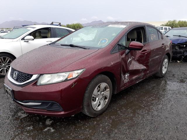Foto 2 de la subasta – 2014 HONDA CIVIC LX con VIN 19XFB2F5XEE274064