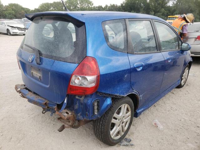 Photo 4 from auction – 2007 HONDA FIT S with VIN JHMGD38617S010756