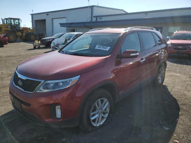 Photo 2 from auction – 2014 KIA SORENTO LX with VIN 5XYKTCA68EG473473