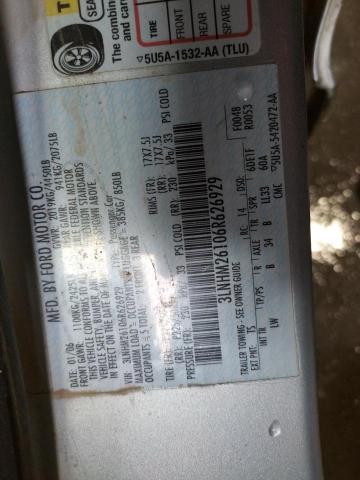 Photo 10 from auction – 2006 LINCOLN ZEPHYR with VIN 3LNHM26106R626929