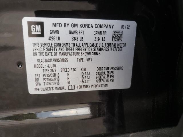 Photo 10 from auction – 2022 BUICK ENCORE PRE with VIN KL4CJASM3NB530825