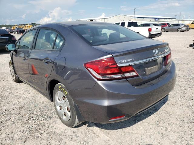 Photo 3 from auction – 2015 HONDA CIVIC LX with VIN 19XFB2F54FE286955