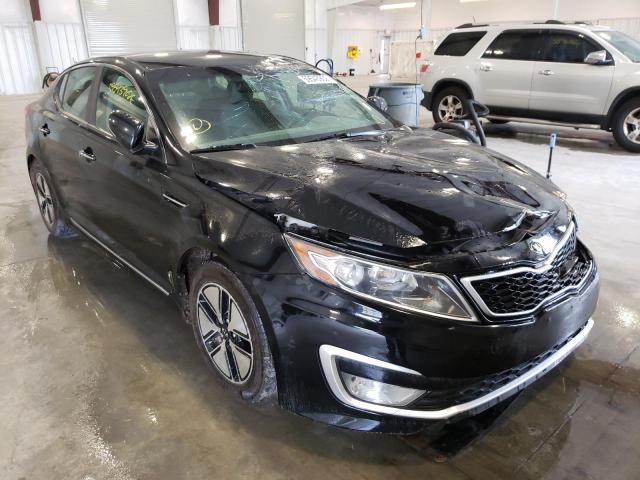 KIA OPTIMA HYB 2012 with VIN KNAGM4AD8C5035630 - Photo from auction