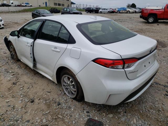 Photo 3 from auction – 2022 TOYOTA COROLLA LE with VIN JTDEAMDE1N3010705
