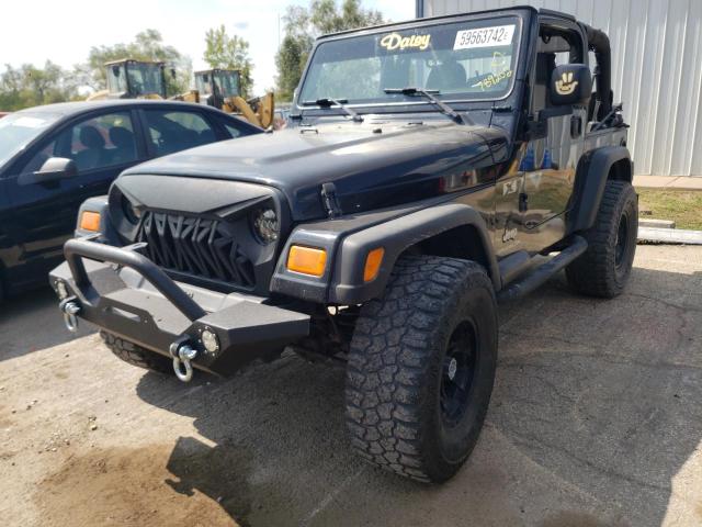 Photo 2 from auction – 2004 JEEP WRANGLER X with VIN 1J4FA39S34P789202