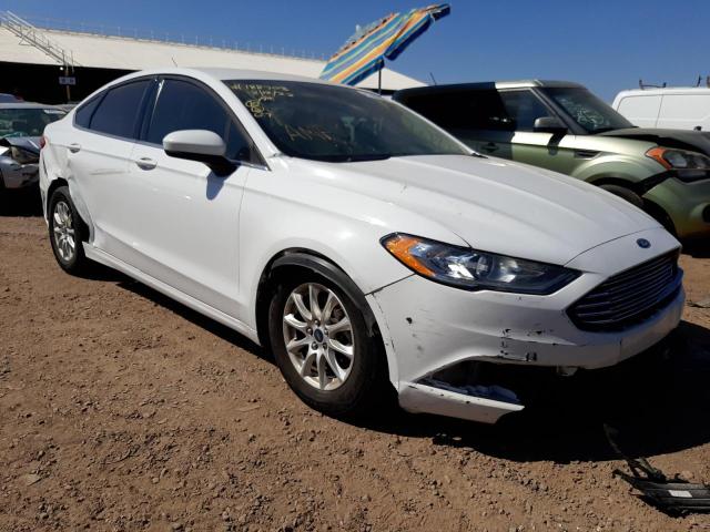 FORD FUSION S 2017 with VIN 3FA6P0G71HR399236 - Photo from auction