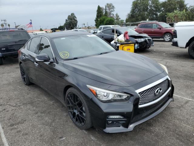 INFINITI Q50 BASE 2014 with VIN JN1BV7AP1EM675485 - Photo from auction