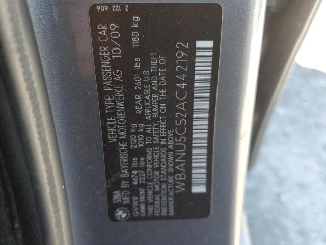 Photo 10 from auction – 2010 BMW 528 I with VIN WBANU5C52AC442192