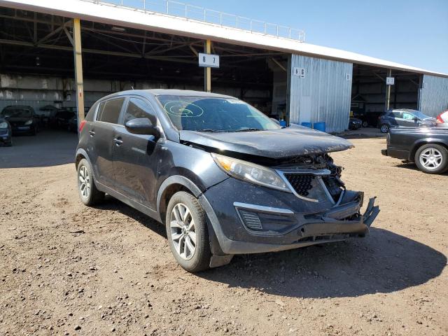 KIA SPORTAGE L 2016 with VIN KNDPBCAC0G7872912 - Photo from auction