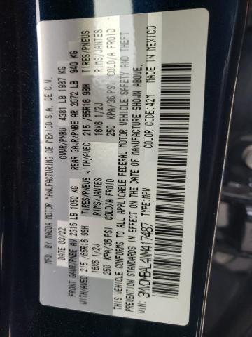 Photo 10 from auction – 2022 MAZDA CX-30 with VIN 3MVDMBAL4NM417487