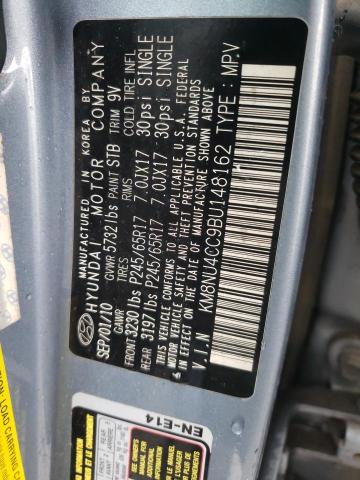 Photo 10 from auction – 2011 HYUNDAI VERACRUZ G with VIN KM8NU4CC9BU148162