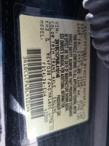 Photo 10 from auction – 2011 NISSAN VERSA S with VIN 3N1BC1CP6BL410146