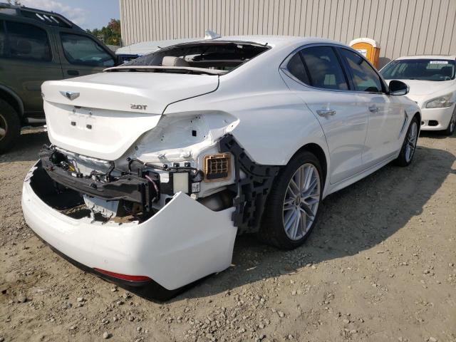 Photo 4 from auction – 2021 GENESIS G70 ELITE with VIN KMTG34LAXMU074852