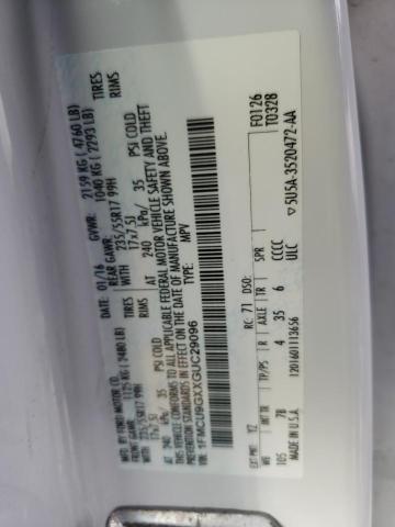 Photo 10 from auction – 2016 FORD ESCAPE SE with VIN 1FMCU9GXXGUC29096