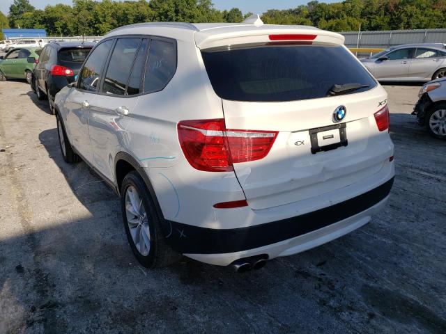 Photo 3 from auction – 2014 BMW X3 XDRIVE2 with VIN 5UXWX9C55E0D25284