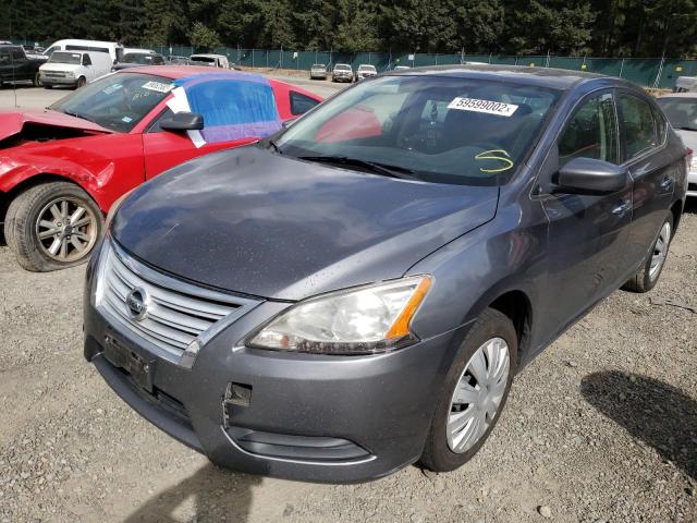 Photo 2 from auction – 2015 NISSAN SENTRA S with VIN 3N1AB7AP3FL660874