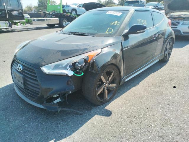 Photo 2 from auction – 2014 HYUNDAI VELOSTER T with VIN KMHTC6AE7EU189582