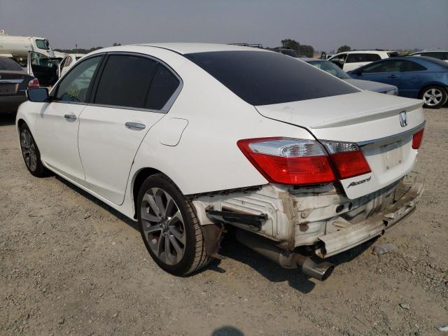 Photo 3 from auction – 2014 HONDA ACCORD SPO with VIN 1HGCR2F52EA006855