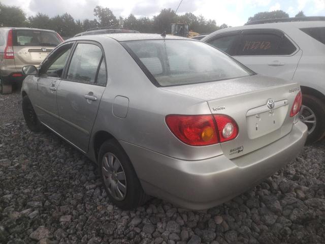 Photo 3 from auction – 2004 TOYOTA COROLLA CE with VIN JTDBR38E542021467