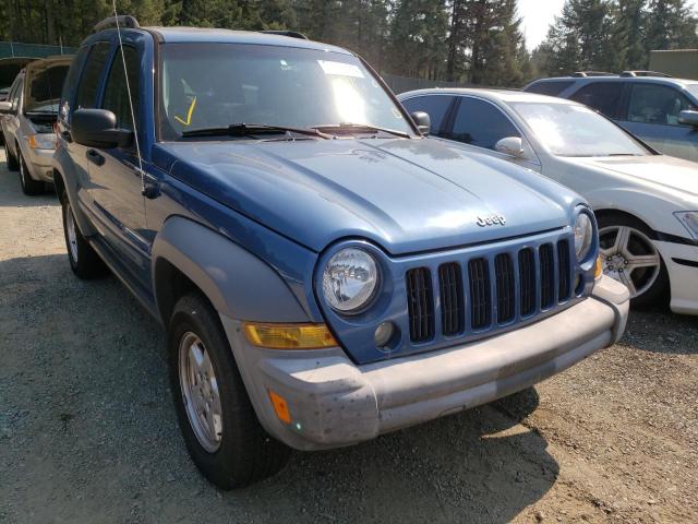 JEEP LIBERTY SP 2005 with VIN 1J4GL48K65W614147 - Photo from auction