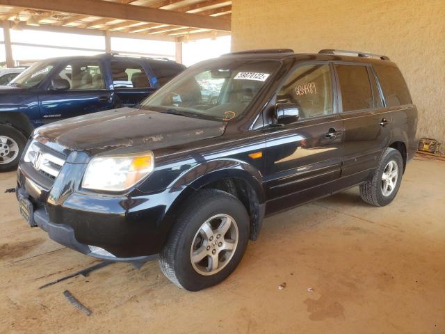 Photo 2 from auction – 2007 HONDA PILOT EXL with VIN 5FNYF28537B025256
