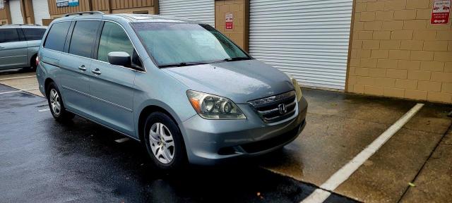 HONDA ODYSSEY EX 2005 with VIN 5FNRL38715B127656 - Photo from auction