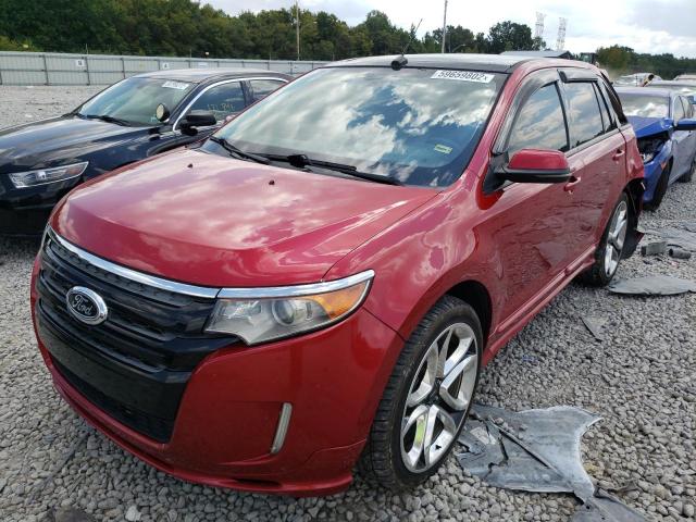 Photo 2 from auction – 2012 FORD EDGE SPORT with VIN 2FMDK4AK6CBA26197