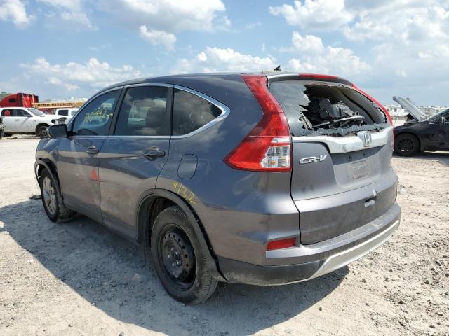Photo 3 from auction – 2016 HONDA CR-V EX with VIN 3CZRM3H52GG701216