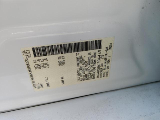 Photo 10 from auction – 2021 NISSAN MAXIMA SR with VIN 1N4AA6EV6MC506435