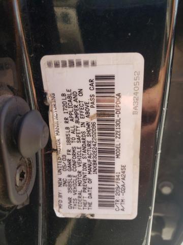 Photo 10 from auction – 2004 TOYOTA COROLLA CE with VIN 1NXBR32E24Z202096