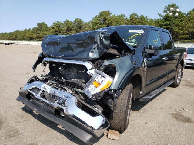Photo 2 from auction – 2021 FORD F150 SUPER with VIN 1FTEW1EP4MKD39502