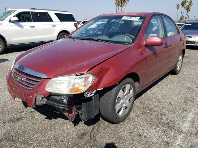 Photo 2 from auction – 2007 KIA SPECTRA EX with VIN KNAFE122075428192