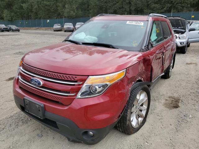 Photo 2 from auction – 2014 FORD EXPLORER L with VIN 1FM5K8F86EGB84740
