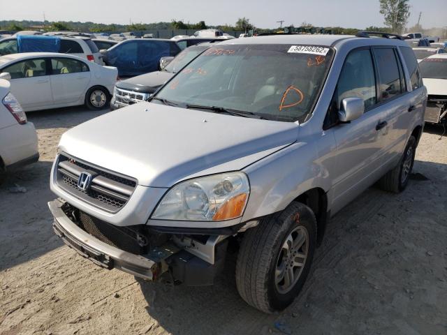 Photo 2 from auction – 2003 HONDA PILOT EXL with VIN 2HKYF18593H595624