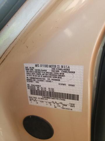 Photo 10 from auction – 2000 LINCOLN LS with VIN 1LNHM87A8YY917443