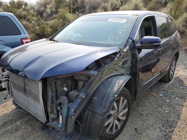 Photo 2 from auction – 2019 HONDA PILOT EXL with VIN 5FNYF6H55KB082252