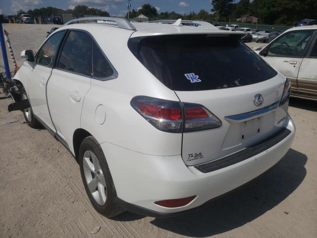 Photo 3 from auction – 2013 LEXUS RX 350 with VIN 2T2ZK1BA1DC119809