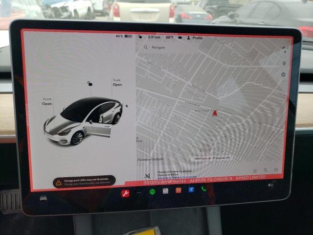 Photo 9 from auction – 2022 TESLA MODEL 3 with VIN 5YJ3E1EA9NF144144